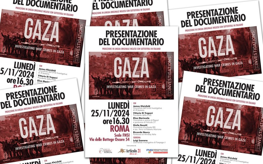 Cover documentario gaza