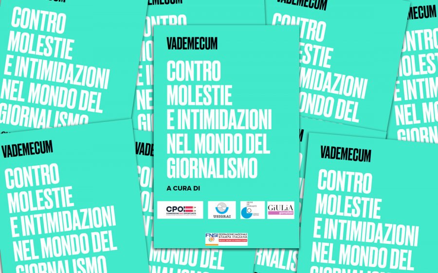 Cover molestie intimidazioni giornalisti