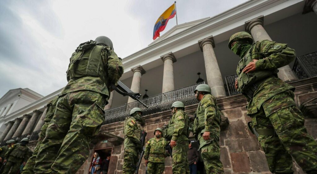 Ecauador droga guerra