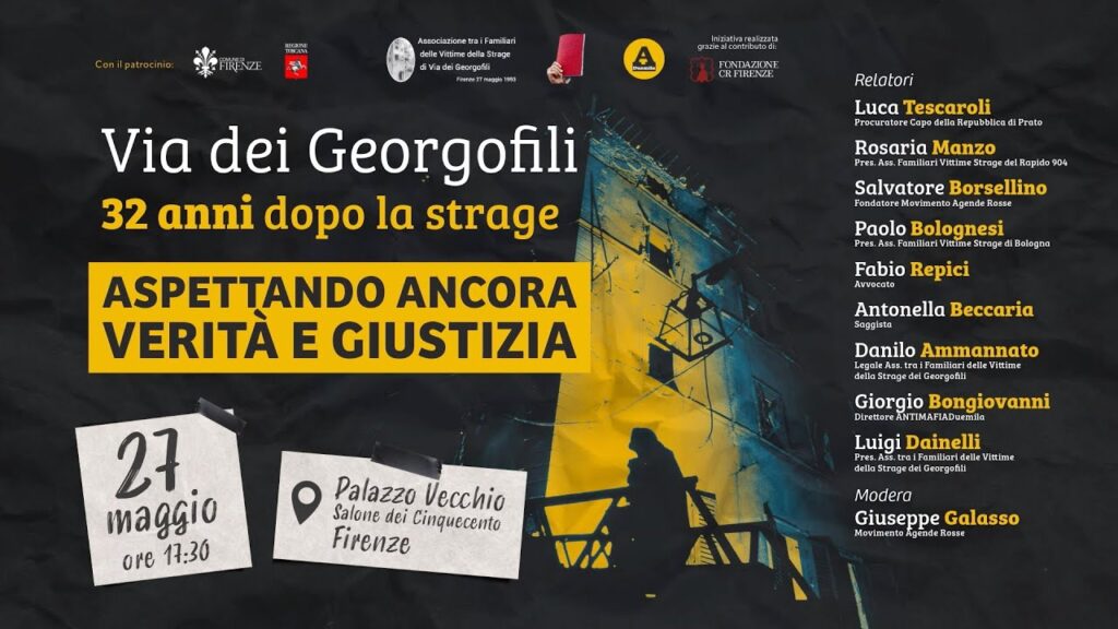 Firenze 27 maggio via dei georgo
