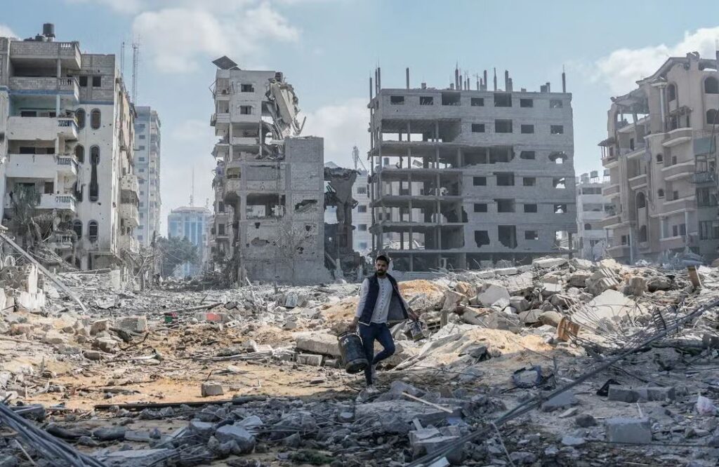 Gaza distrutta