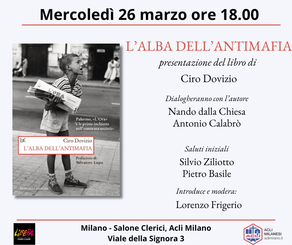 Locandina Dovizio Milano 26 marzo