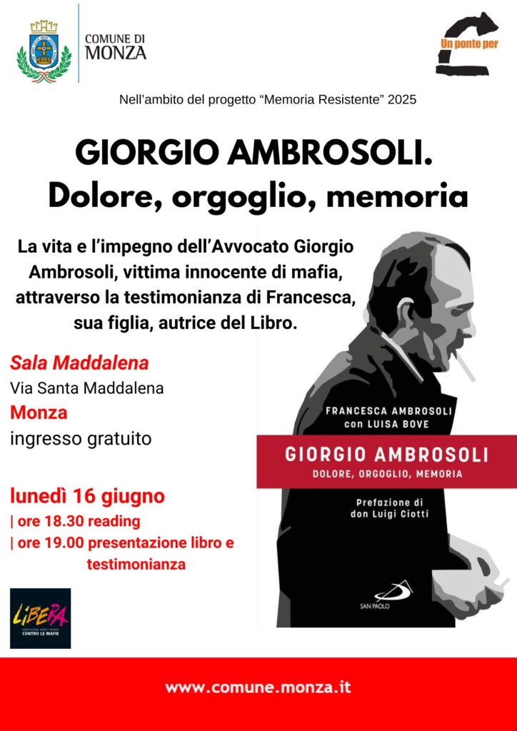 Locandina monza 16 giugno