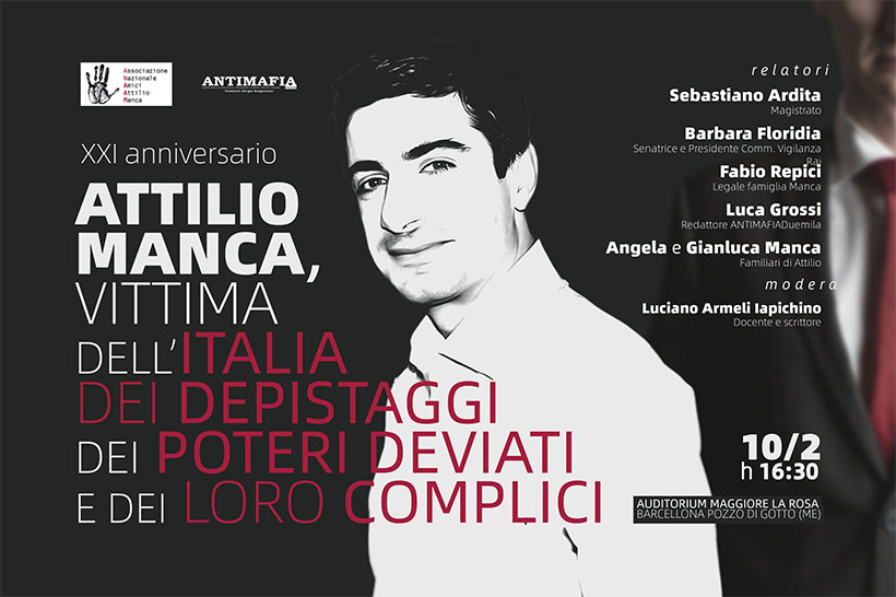 Manca attilio cover