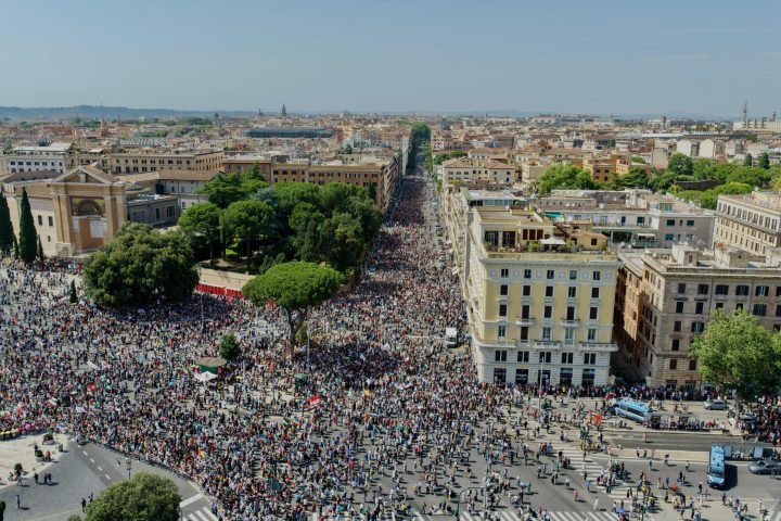Manifestazione 7 roma