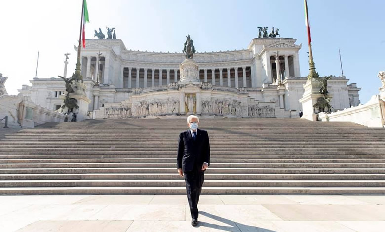 Mattarella 25aprile2020