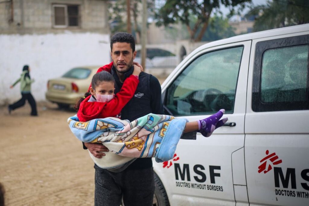 Medici senza frontiera gaza