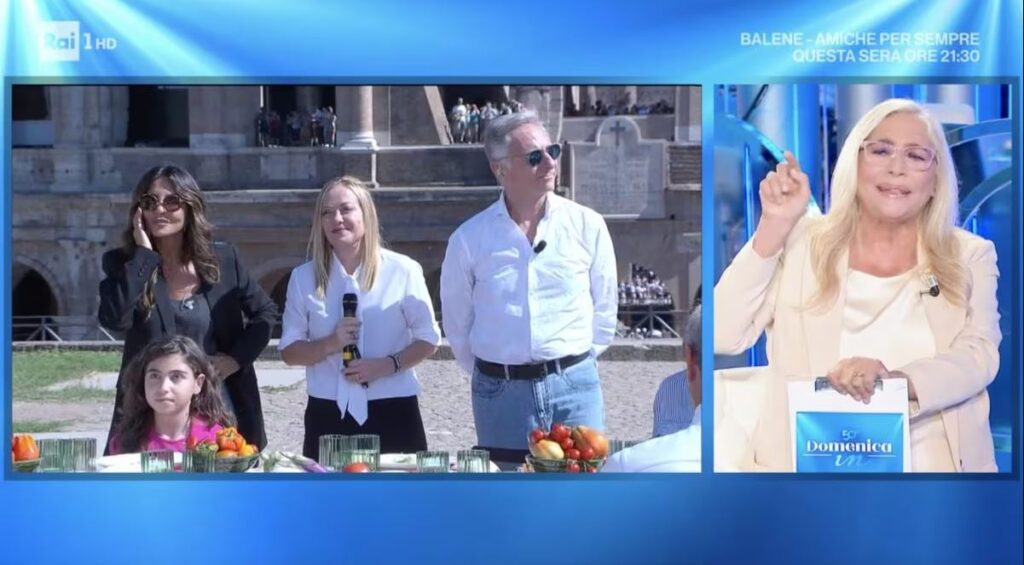 Meloni rai uno