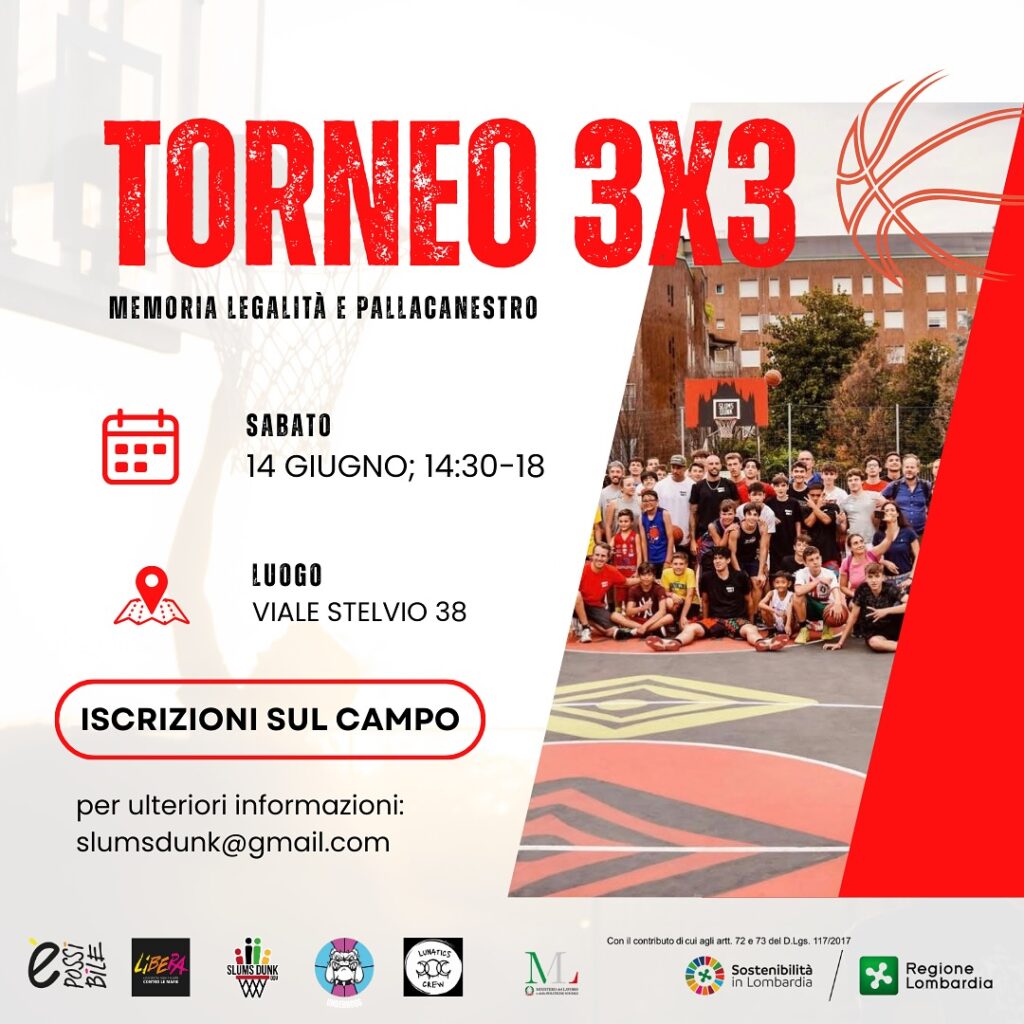 Milano 14 giugno torneo 3x3