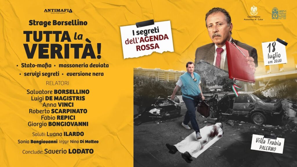 Palermo 18 luglio strage borsell
