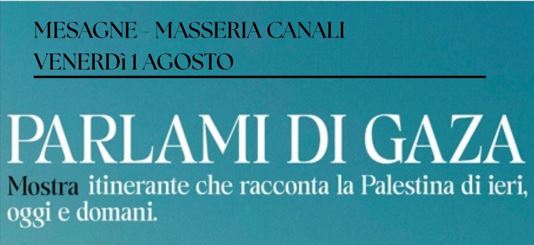 Parlami di gaza cover