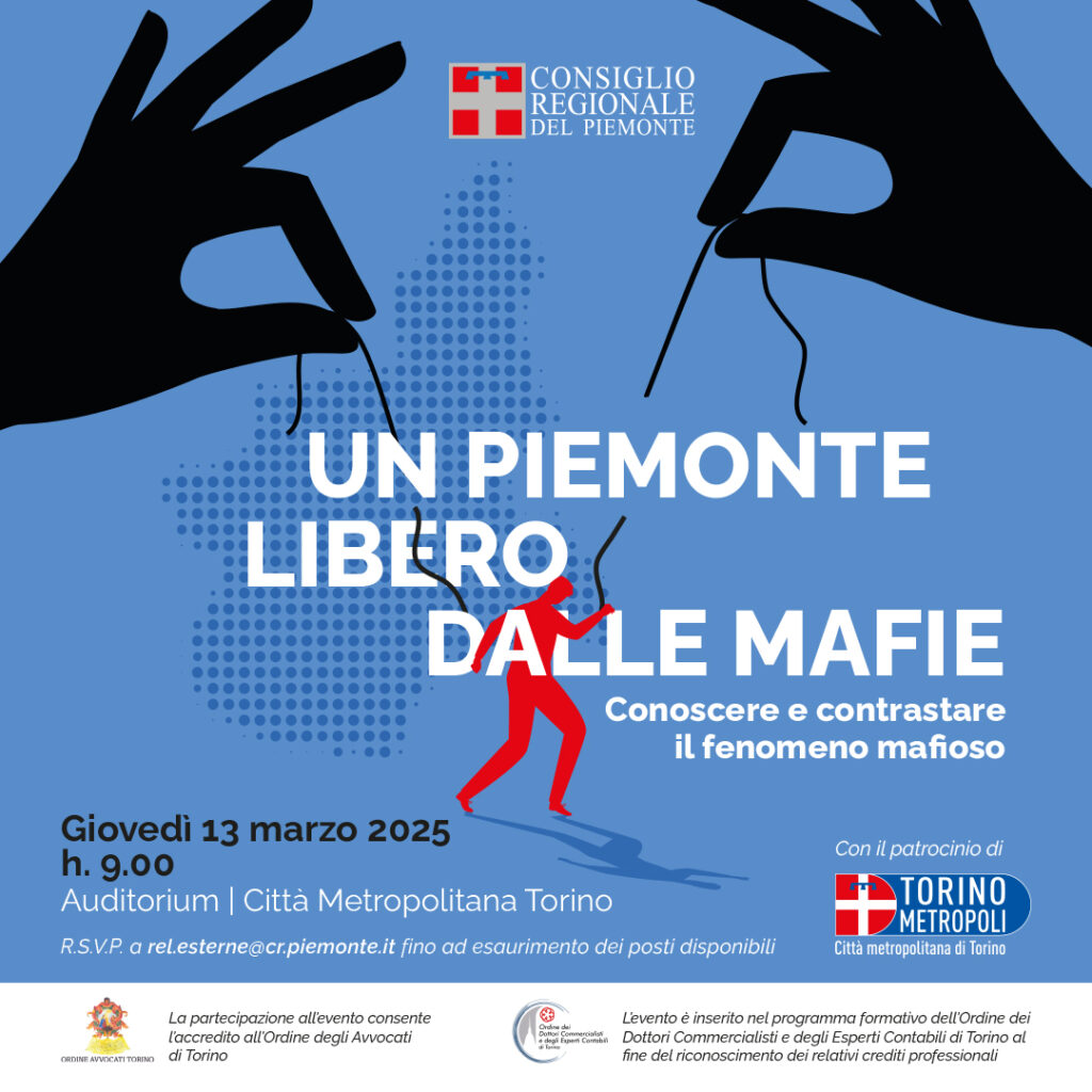 Piemonte libero dalle mafie