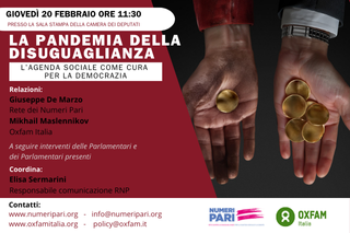 Rete numeri pari oxfam
