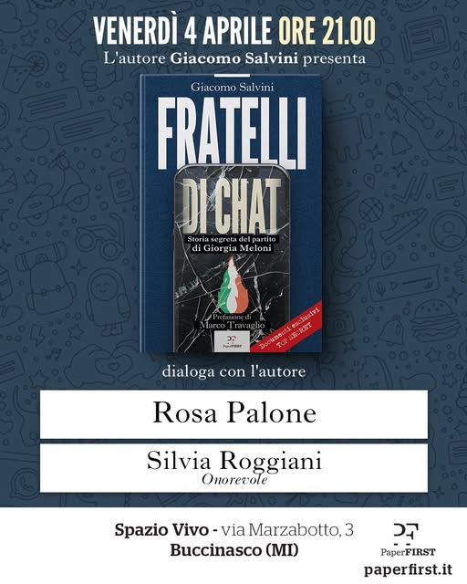 Salvini fratelli di chat buccinasco