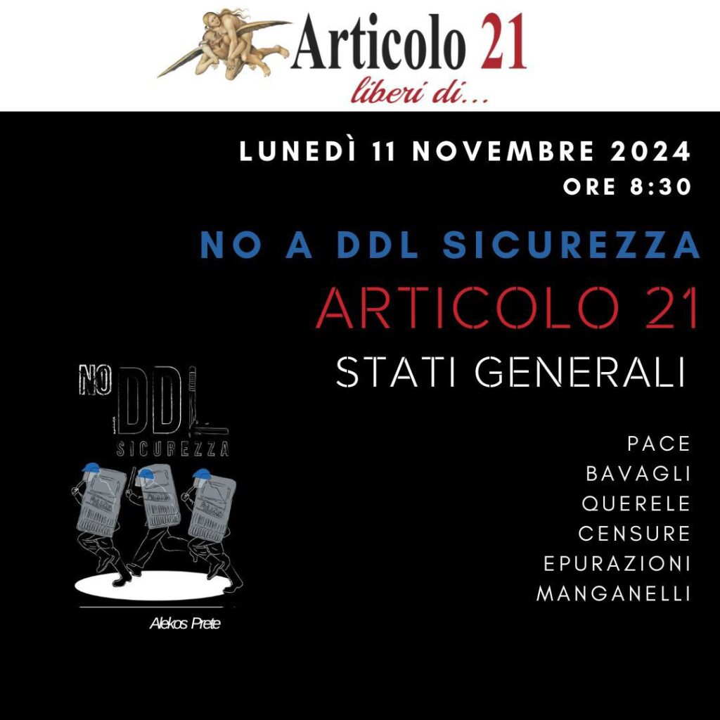 Stati generali lunedi