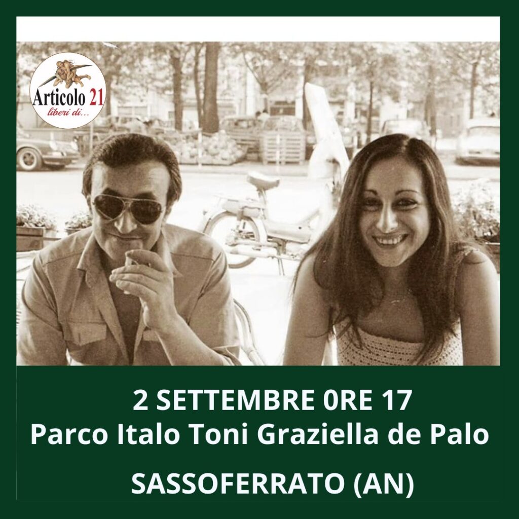 Toni 2 settembre
