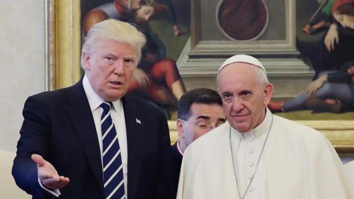 Trump e francesco