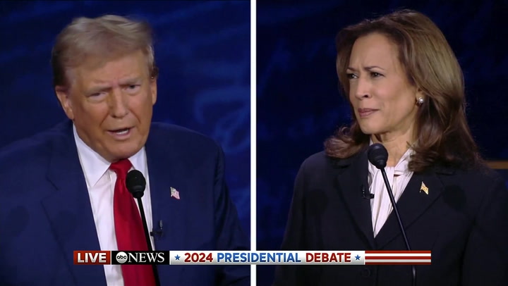 Trump harris