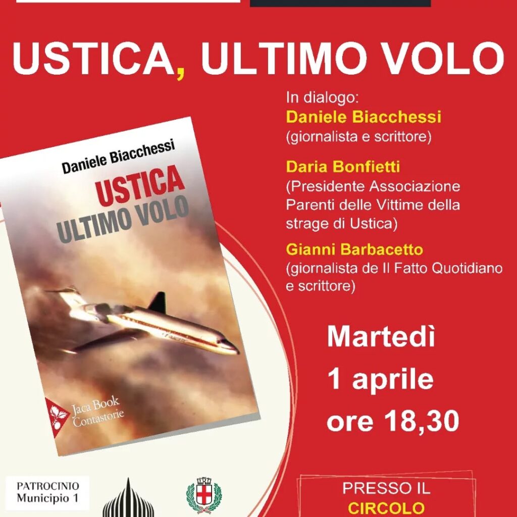 Ustica ultimo volo milano 1 aprile