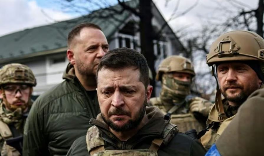 Zelensky al fronte