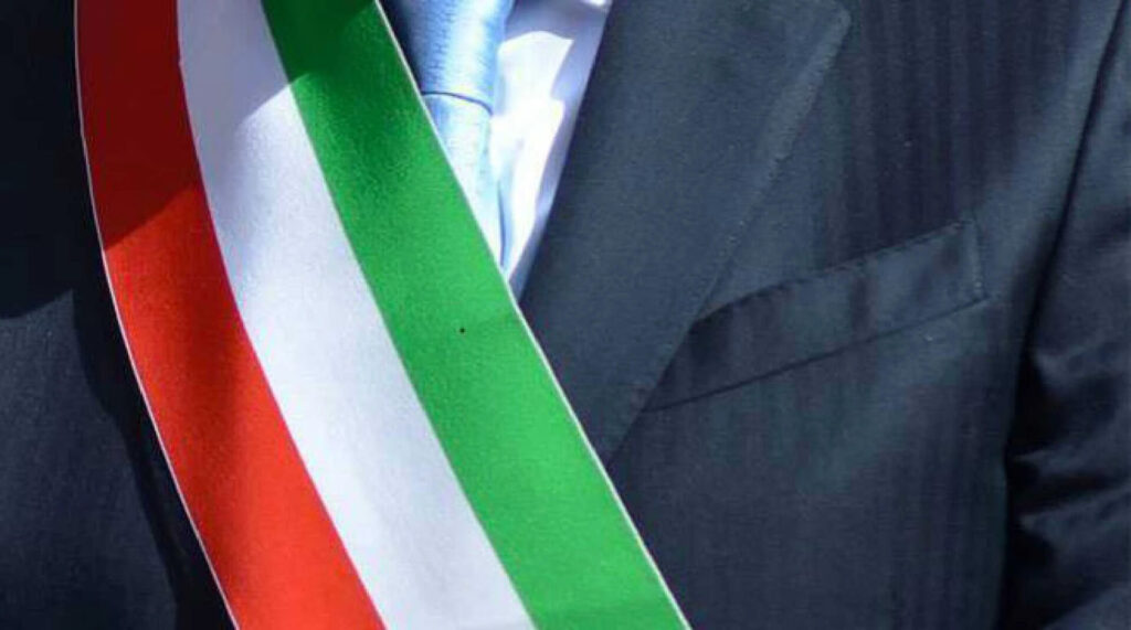 Fascia sindaco primo cittadino