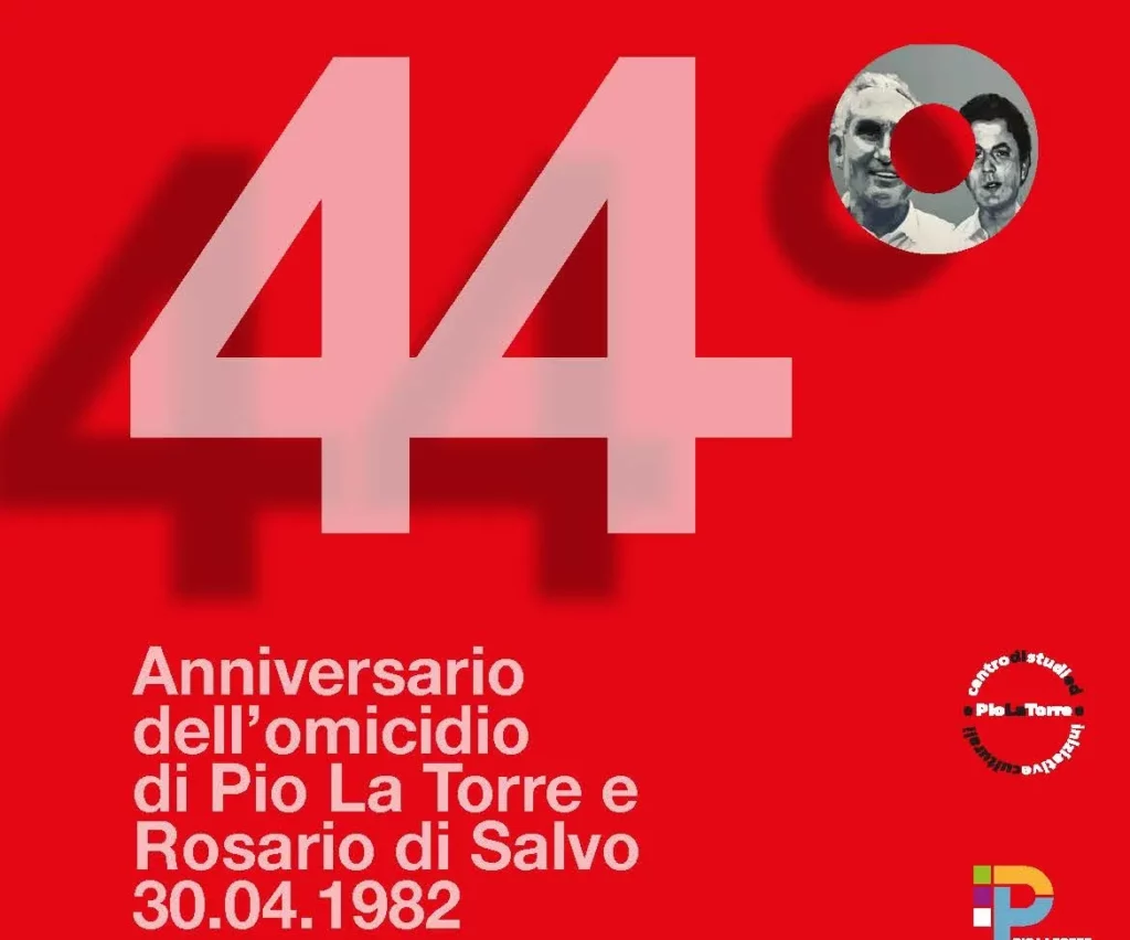 44 anniversario pio la torre