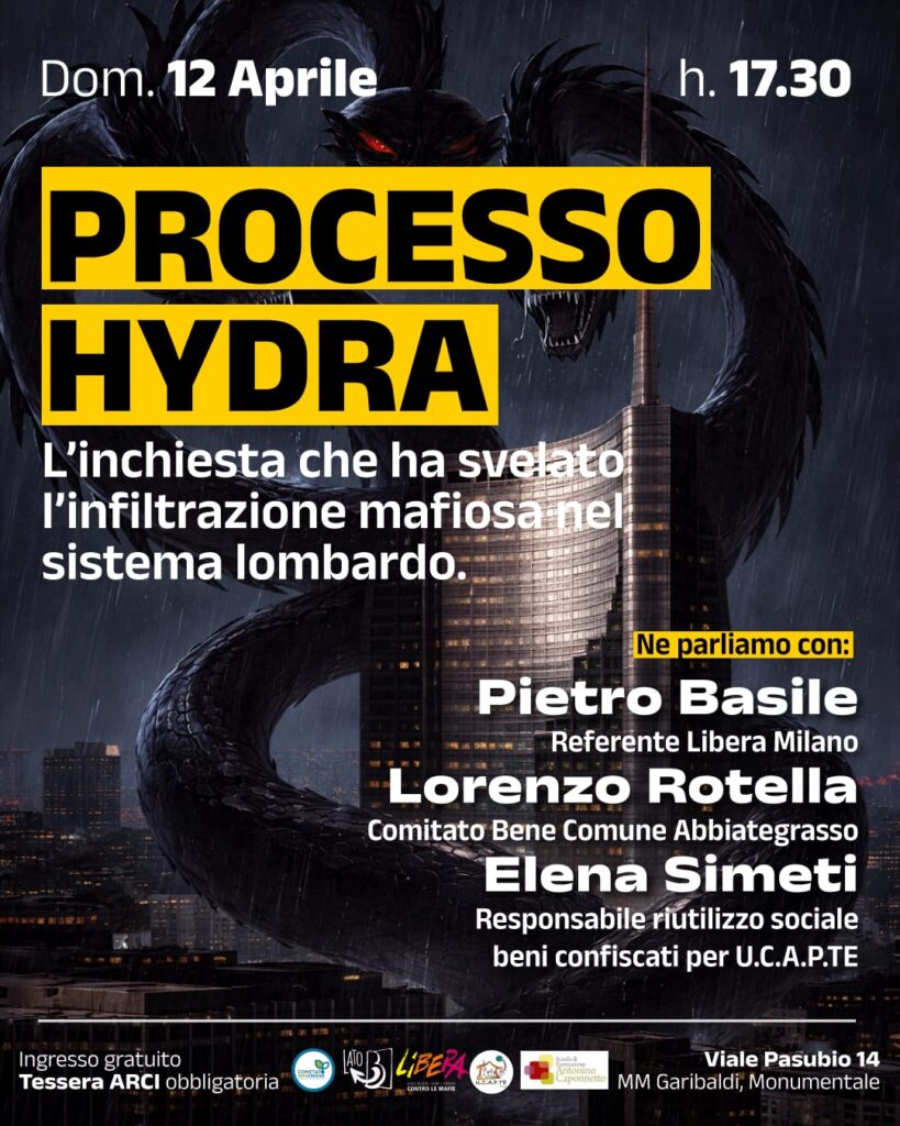 Iniziativa Processo Hydra 12 aprile