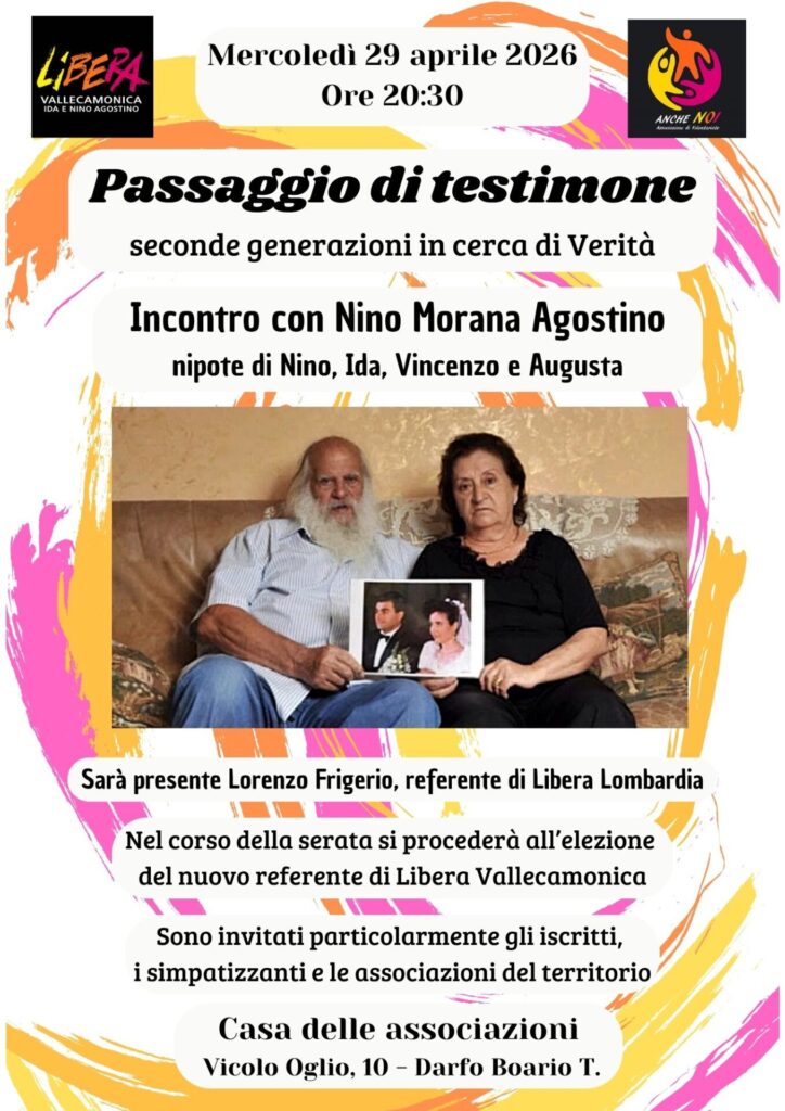 Libera BS 2026 Valle Camonica Agostino