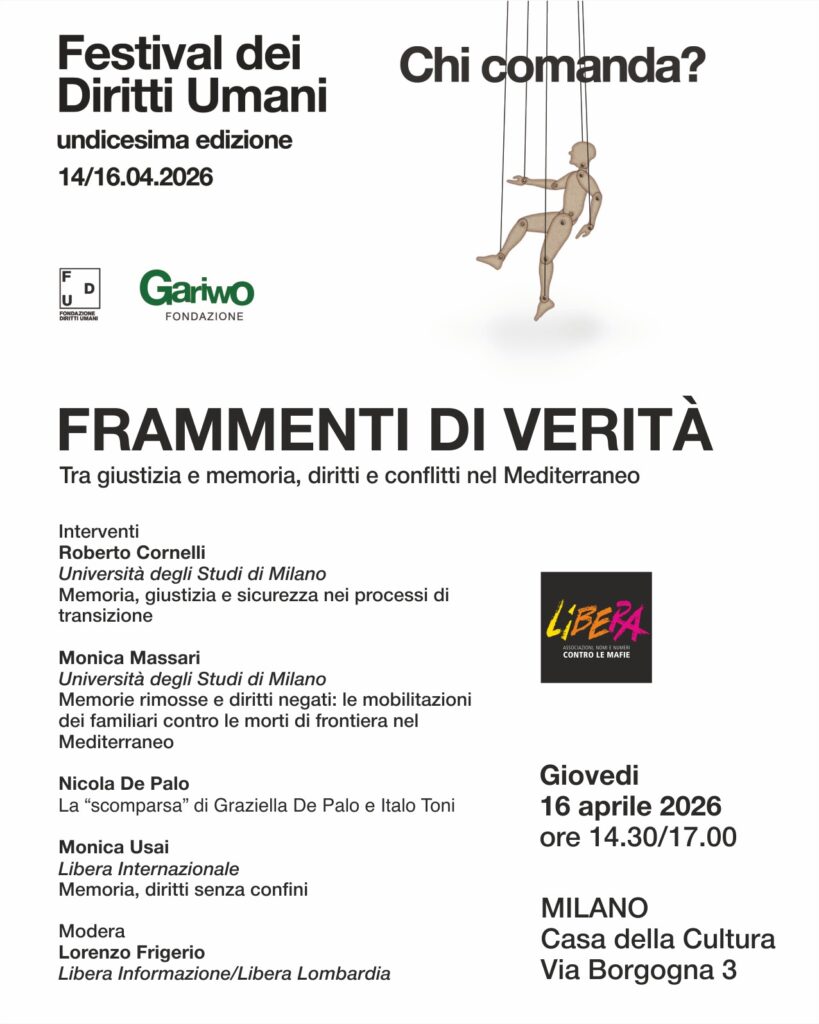 Libera Lombardia 2026 FDU Casa Cultura