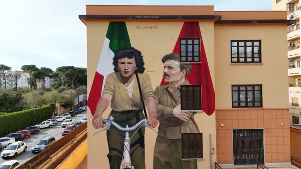 Murales palminteri morti per la liberta