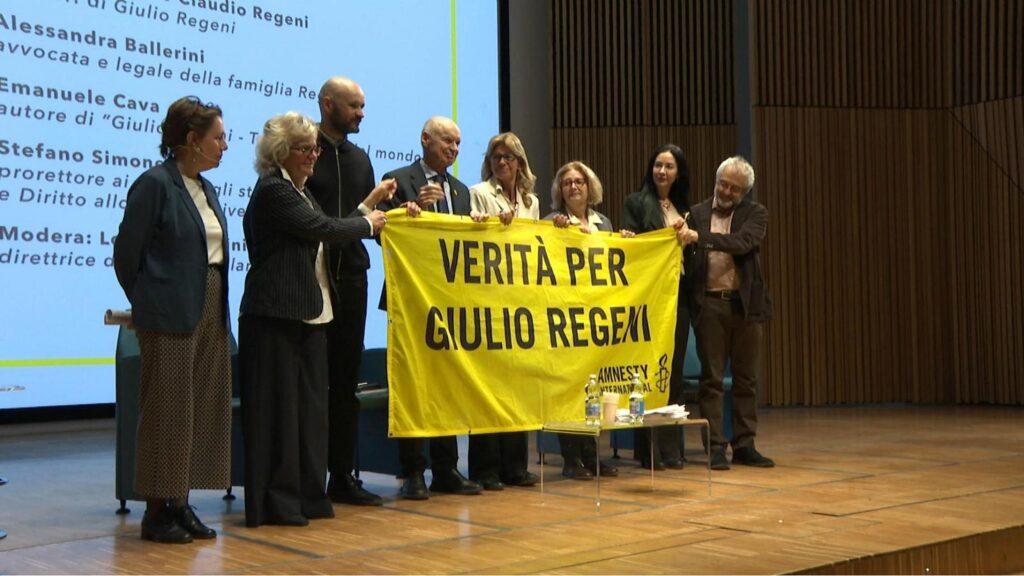 Nelle universit italiane si proietta il film su Regeni