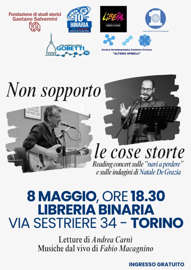 Navi a perdere torino 8 maggio