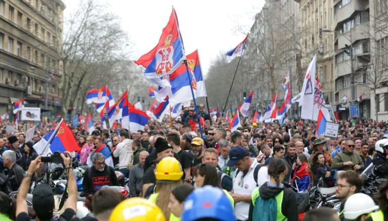 Proteste in serbia